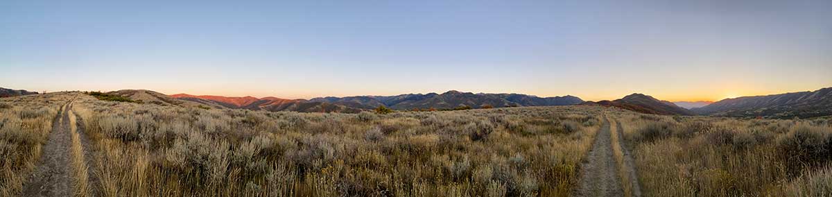 Panoramic landscape