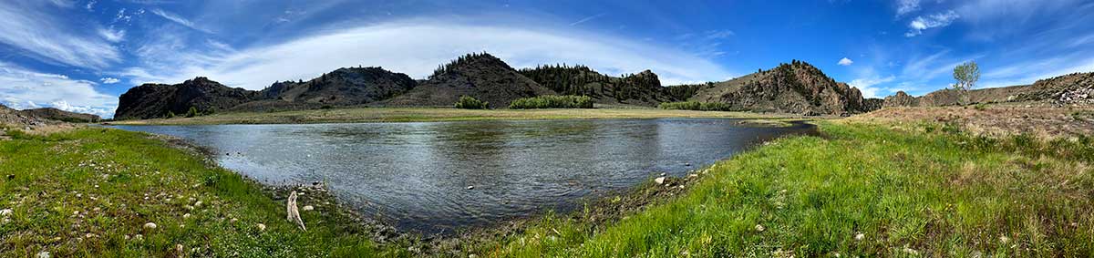 Panoramic landscape